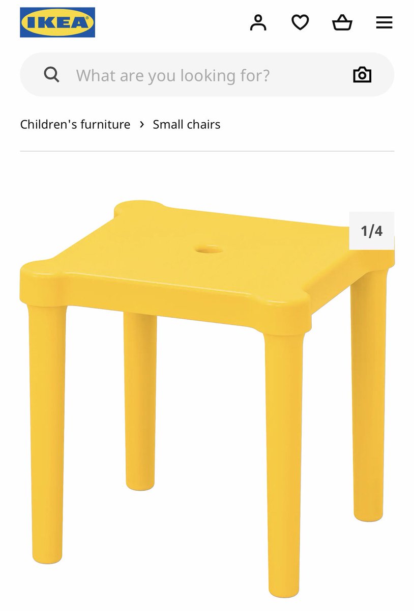 FreeBabyStuff__'s tweet photo. FREE #Ikea toddler chair available for collection in #Edmonton. Here’s the link to accept the offer: https://t.co/ysZcEbyMwV https://t.co/FlQ1BrtgfO