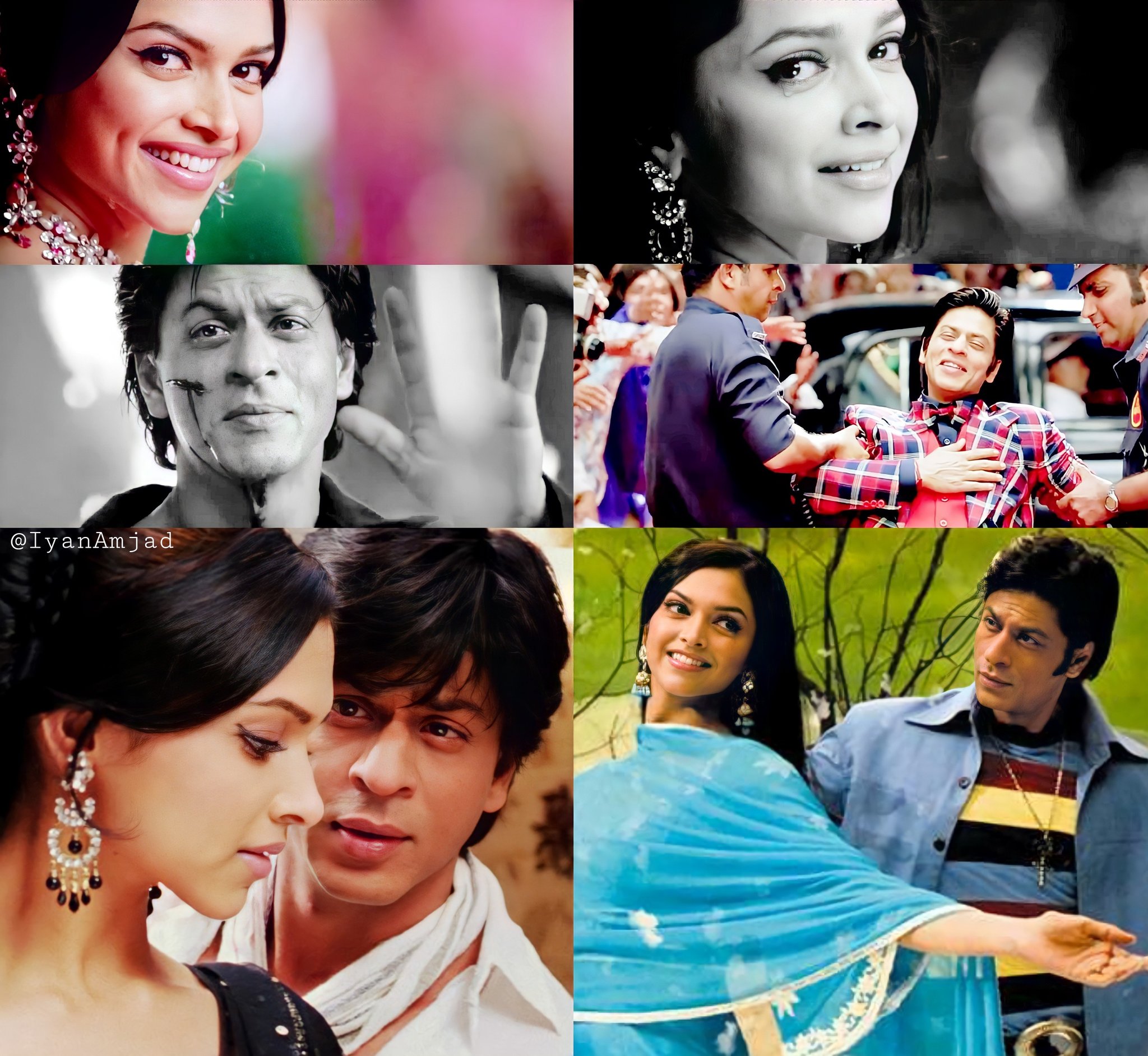 X \ Iyan Amjad على X: "Om Shanti Om = Great story, great performances, great dialogues, great action, amazing songs, and last but not the least a memorable and entertaining movie to
