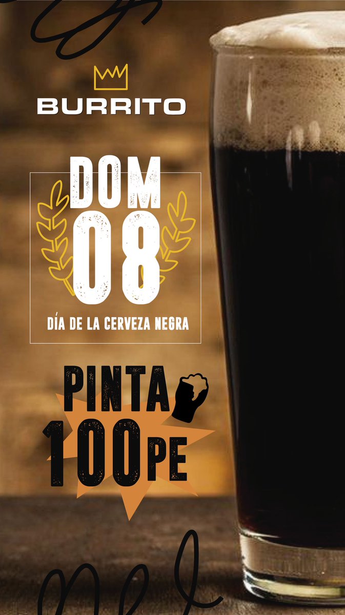BurroCerveceria's tweet photo. Los domingos también tienen buenas noticias https://t.co/m7cNaPBNYy