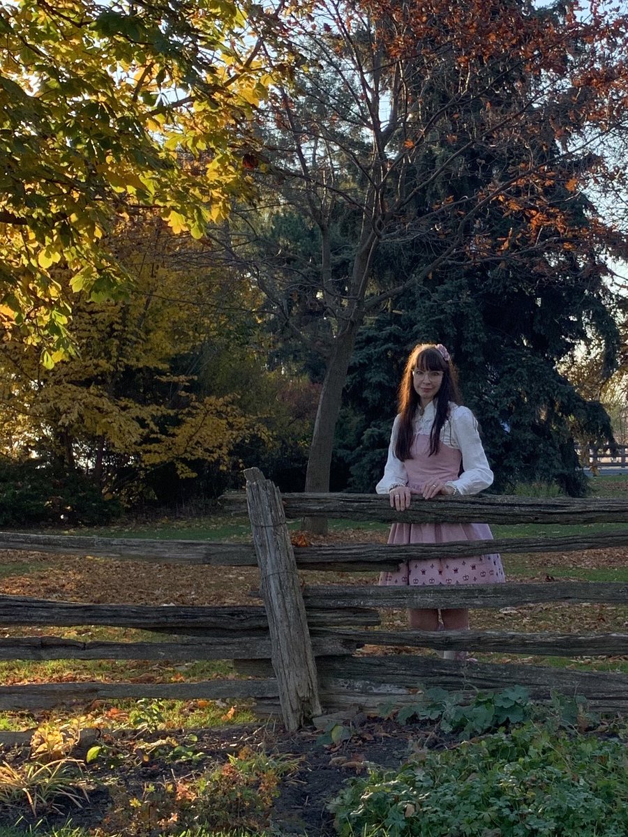 rockawaysiren's tweet photo. Loving nature and the old homestead, Scadding Cabin. #egl #falltoronto #cabin https://t.co/ZYHYMjSCkp
