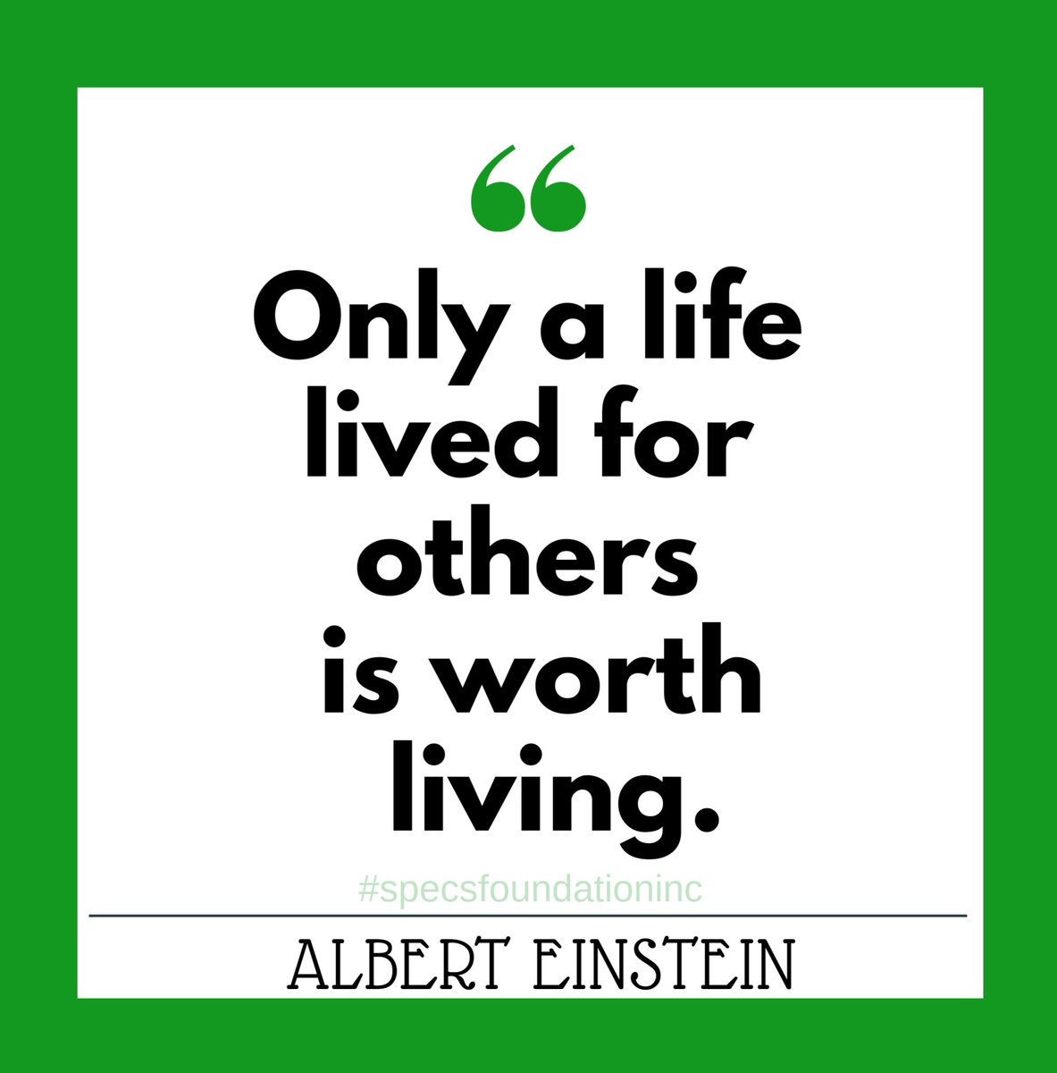 specs_inc's tweet photo. #mondaymotivation #specsquotes #SPECSFoundationInc https://t.co/yOTcMyqsWU
