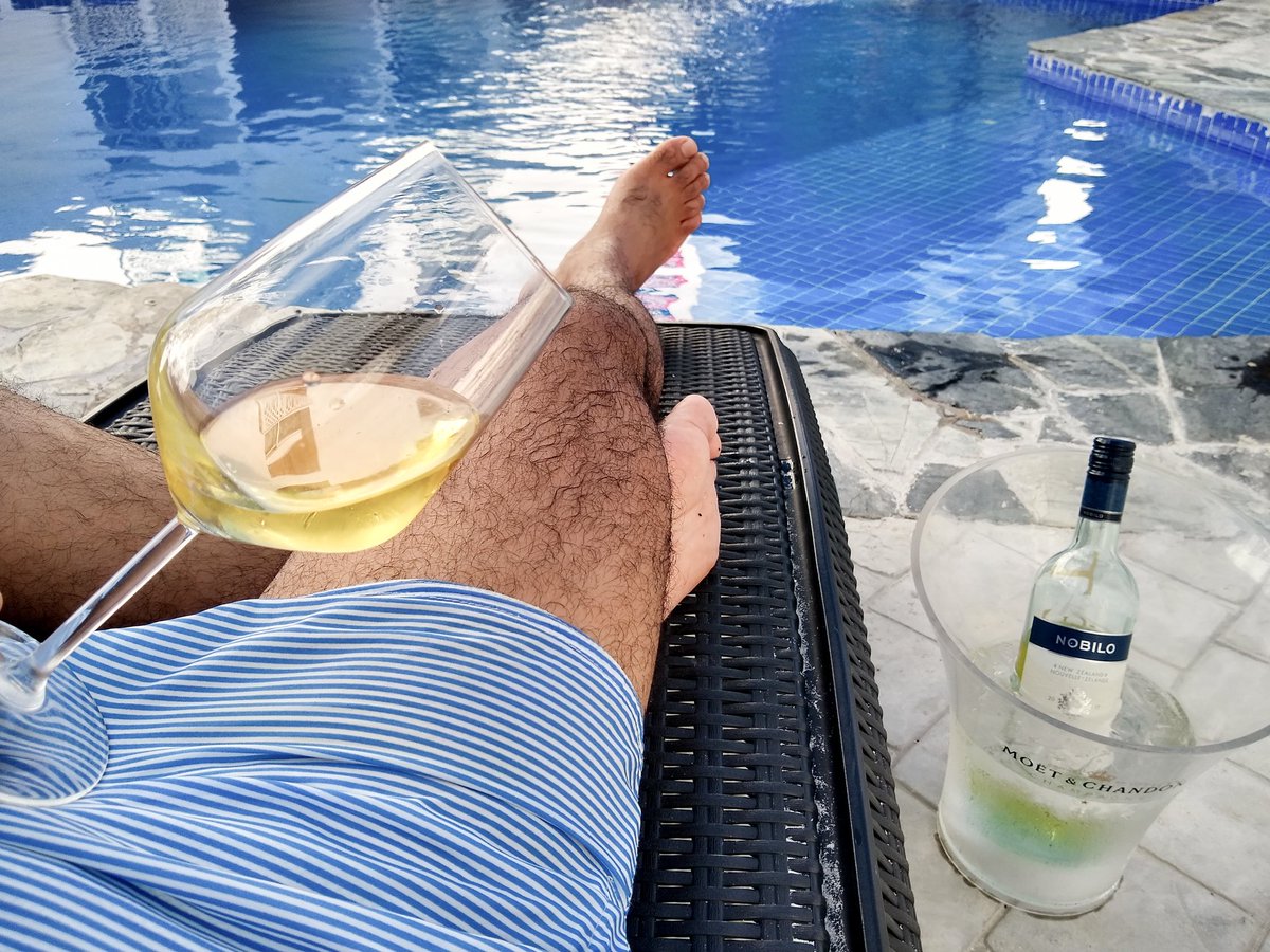 guau2022's tweet photo. Una tarde común en #Tulum #winelovers #Newzeland #Nobilo https://t.co/nODgptXdm3