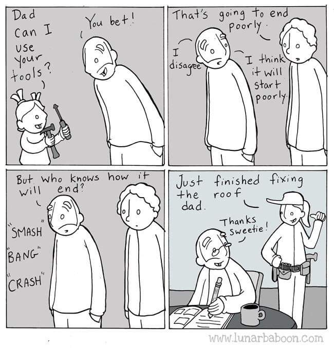 the_female_lead's tweet image. This comic by @Lunarbaboon is everything ❤