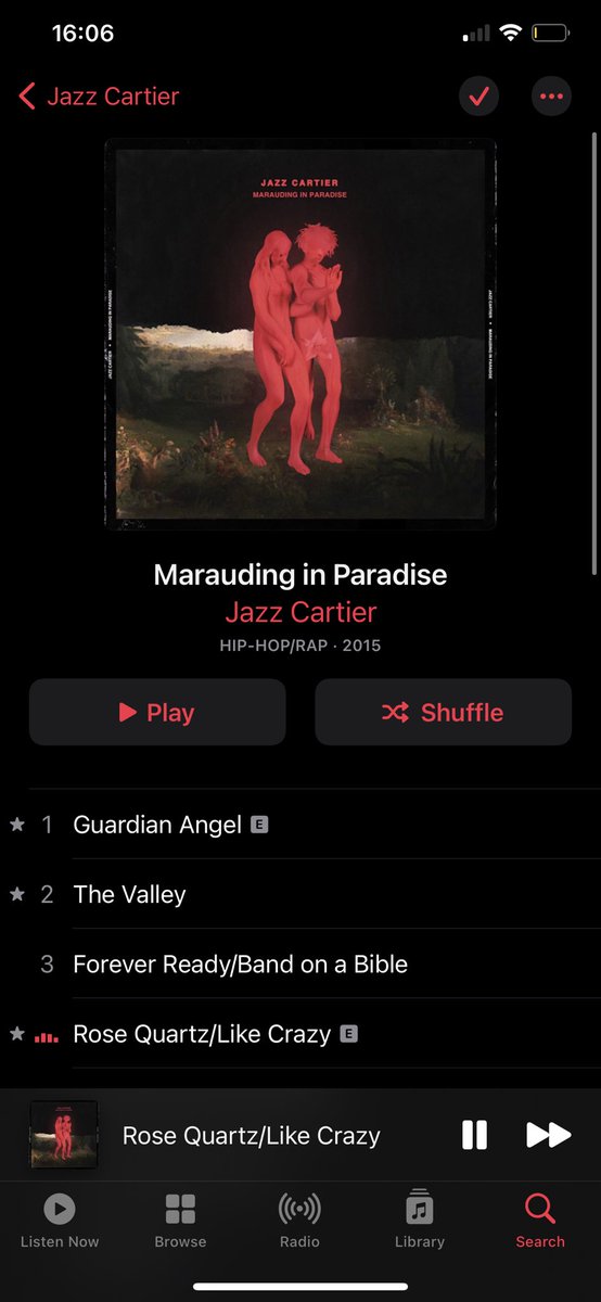 JazzCartier's tweet photo. MIP on all DSPs 🌺 https://t.co/zdwZlZfbYT