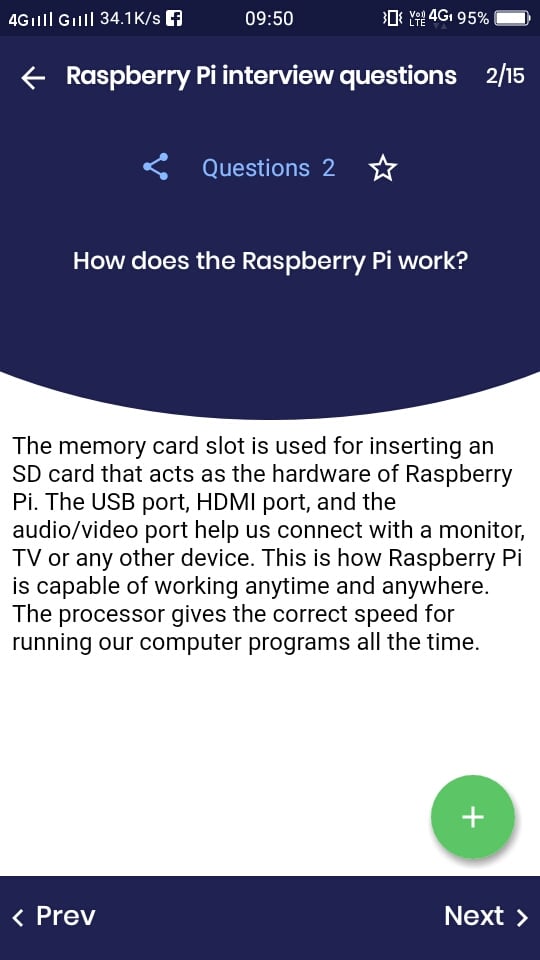 alltop_question's tweet image. Raspberry PI Interview Questions
Read a top 10 Raspberry PI Interview Questions & Answers. Download the Interview Mocks app bit.ly/3dEckQ9
#raspberrypiinterview #interviewquestions #raspberrypi3bplus
#interviewmocks