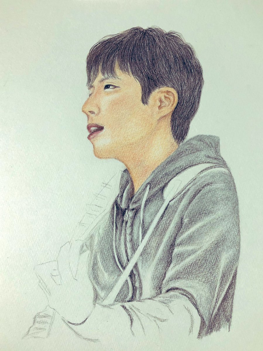 k_natural_life's tweet photo. 途中経過
10年前の源さん

#星野源
#genhoshino
#SinglesBox 
#GRATITUDE
#くだらないの中身 
#色鉛筆画 https://t.co/UqooHY8oeg