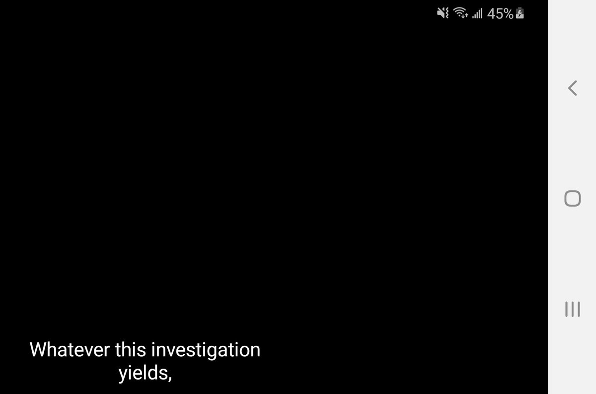 ColinGratts's tweet photo. @CraveHelp Hi Crave, never had any issues with the Crave mobile app on my phone but now when I'm watching a show, the white bar that appears on the right does not dissappear and stays there during the entire playing of the show. I have a Samsung Galaxy S20+. Please help! https://t.co/6yh69mcMPP