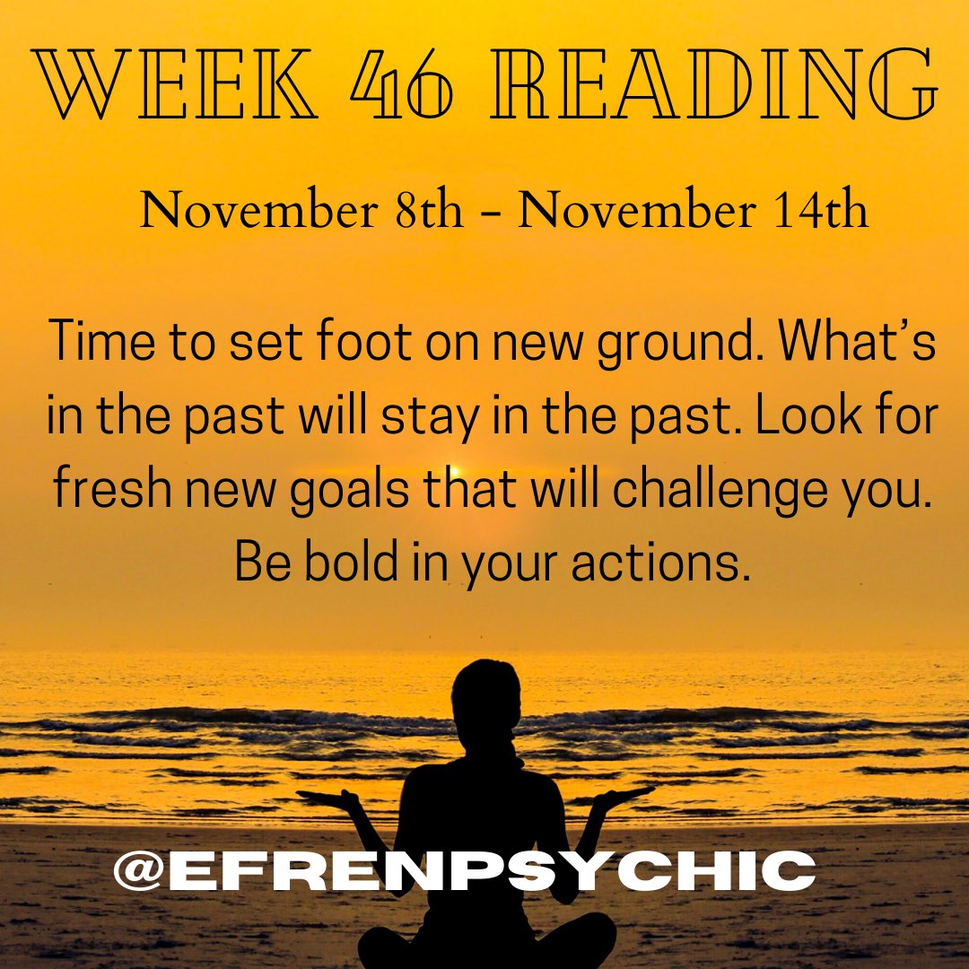 EfrenPsychic's tweet photo. ⁣🪐 Week 46 Reading. For inquiries on personal readings check info in bio. 
⠀
#tarot #tarotcards #tarotreading #psychic #sandiegopsychic https://t.co/mBqUGegY3M