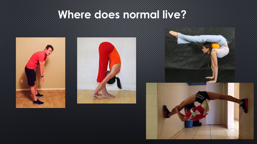 It’s time for clinicians to stop patholoagising normal variations that on the bell curve of movement