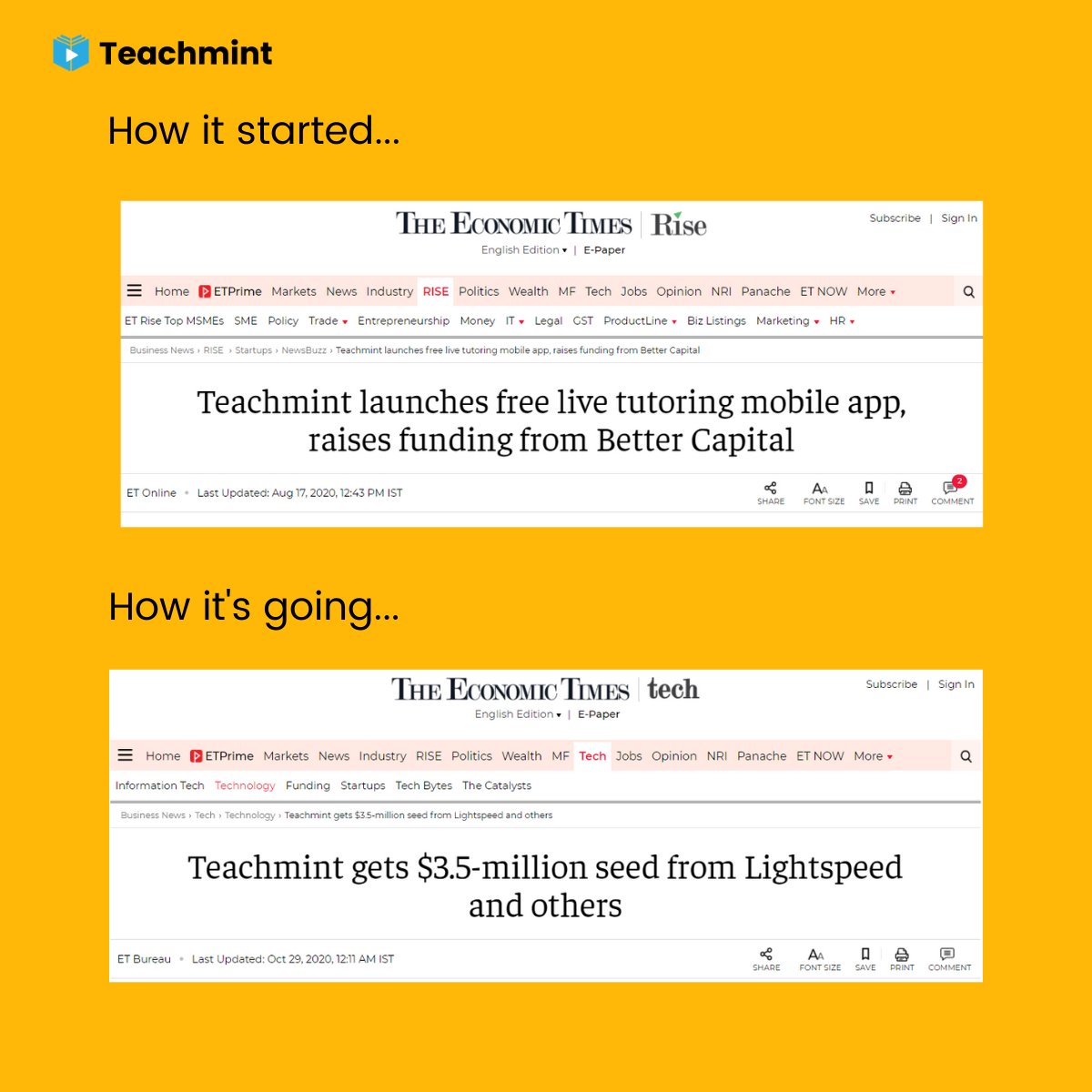 teachmintapp's tweet photo. Pretty good, thanks for asking! :)

#MondayMotivation #Teachmint #HereToStay #InMintCondition https://t.co/95KMYJslf6