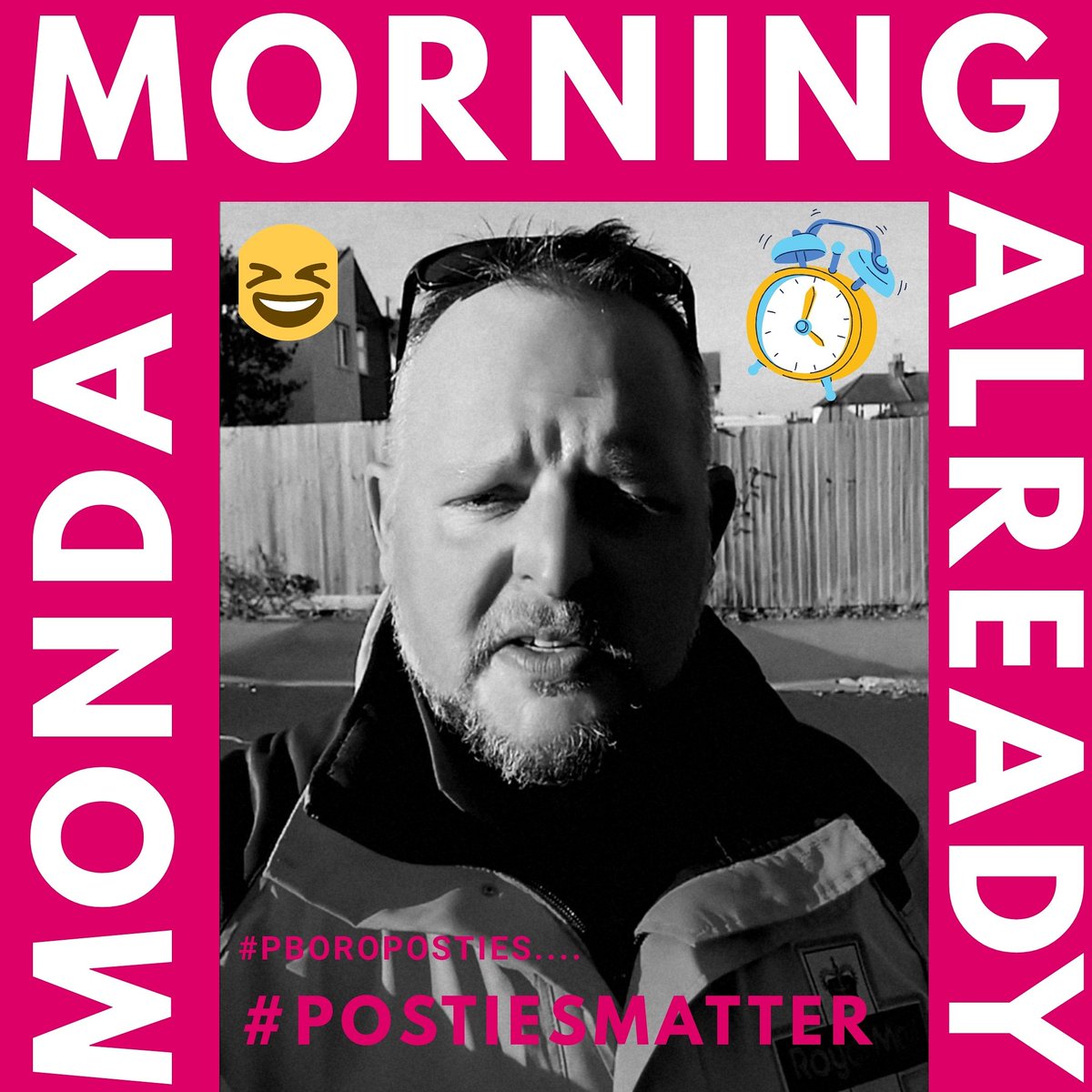 Darren_Fower's tweet photo. ⏰ 24 hours off from work sure flies by❗😂
#WeRiseAgain 🦁 #PboroPosties 📮 #PostiesMatter 🌈 #KeyWorkers 🦸 #TheCWU ✊🏿 https://t.co/RVQcgDtqwp