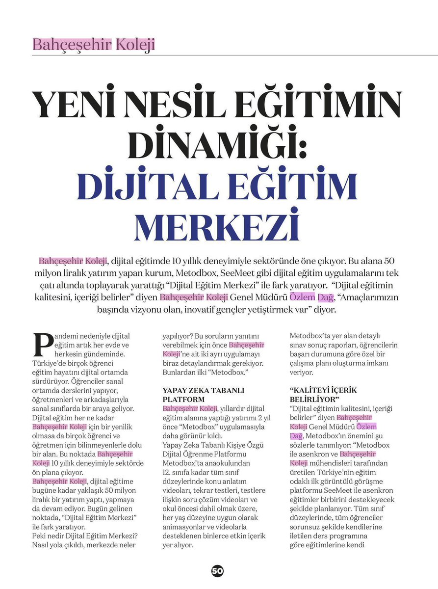 bk_bodrum's tweet photo. Yeni Nesil Eğitimin Dinamiği: “Dijital Eğitim Merkezi”

Dijital eğitimde 10 yıllık deneyimiyle sektörün öncüsü olan #BahçeşehirKoleji, bu alandaki yatırımları ve Dijital Eğitim Merkezi ile 
@CapitalDergisi
‘Dijitale Yön Veren Markalar’ dosyasında yer alıyor.

#dijitaleyönverenler https://t.co/2OOhpxTTQo