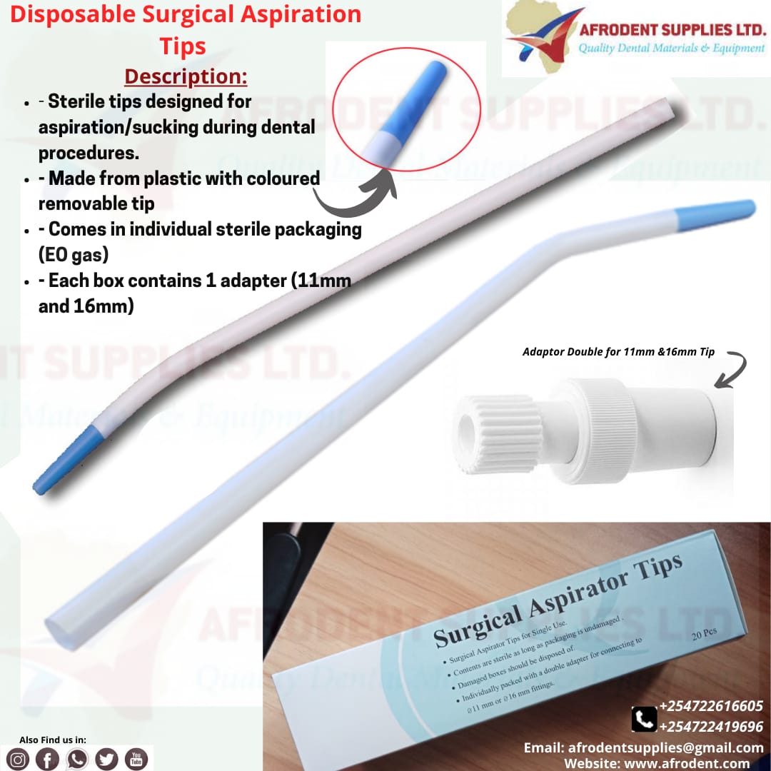 afrodent's tweet photo. Surgical aspirators,
In stock https://t.co/sV477N0Vo0