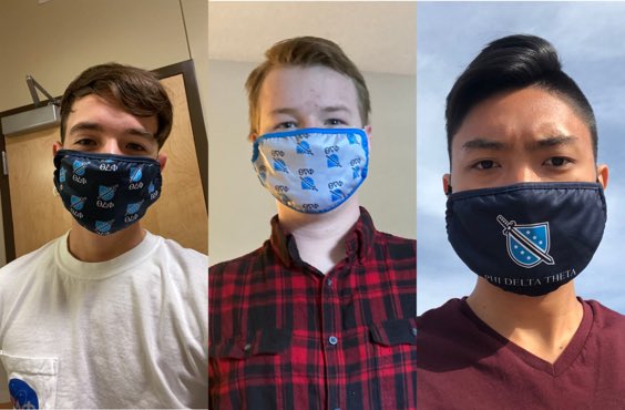 Look at these cuties! Eta Class reminding everyone to stay safe and mask up!