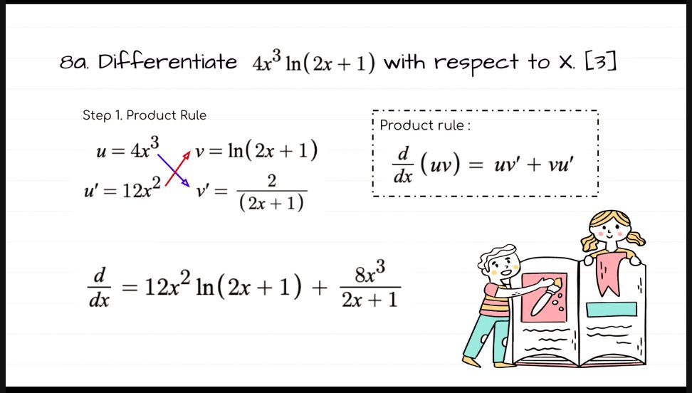 ISPMaths's tweet image. Y11 Add. Maths students presenting their exam solutions. Logical, considered and well presented integration worked solutions. Well done!