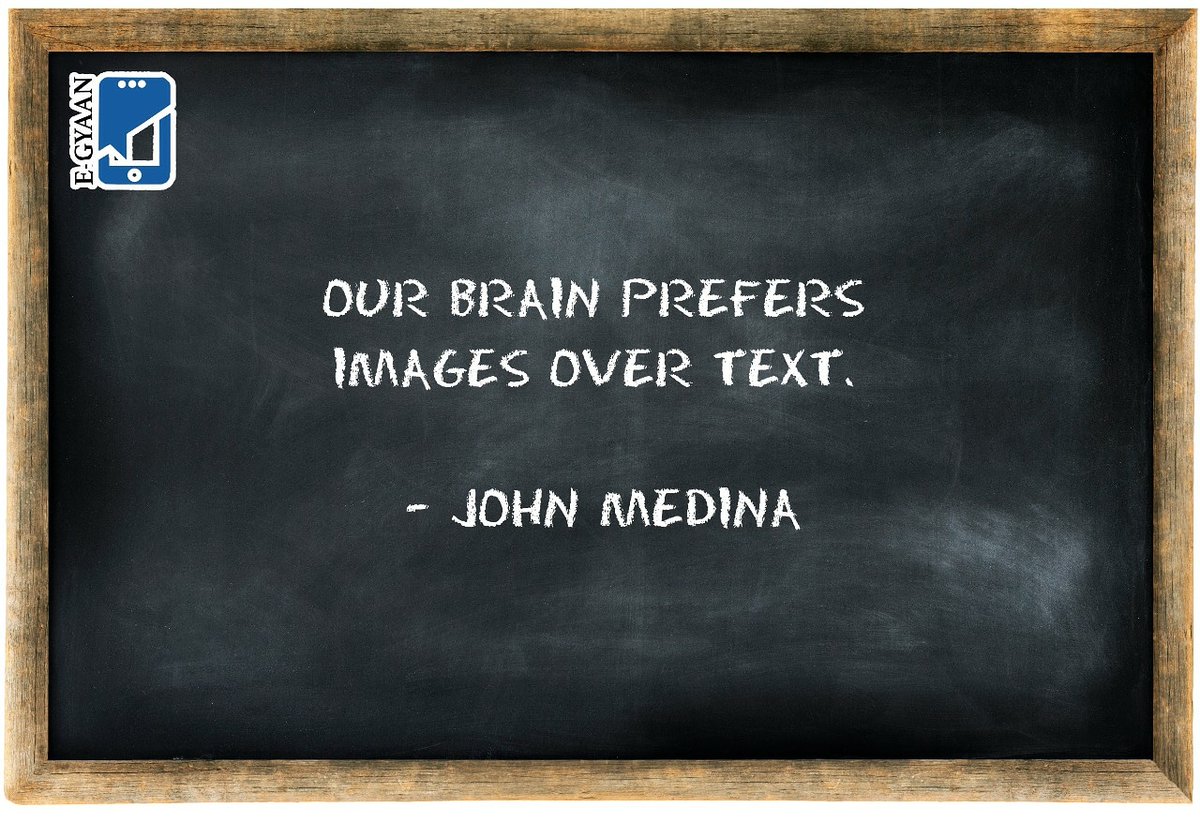 EGyaanLearning's tweet photo. "Our brain prefers images over text." - John Medina
.
.
.
#elearning #elearningtips #elearningdevelopement #onlinelearning #onlinelearningplatform #onlineeducation #digitallearning #digitaleducation #edtech #edtechteachers #edtechchat #remotelearning #virtuallearning https://t.co/4MUhvDAUYL