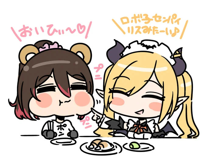 ちょこ先生のロールキャベツでリスになるロボ子さん可愛すぎ?
#ロボ子Art #しょこらーと 