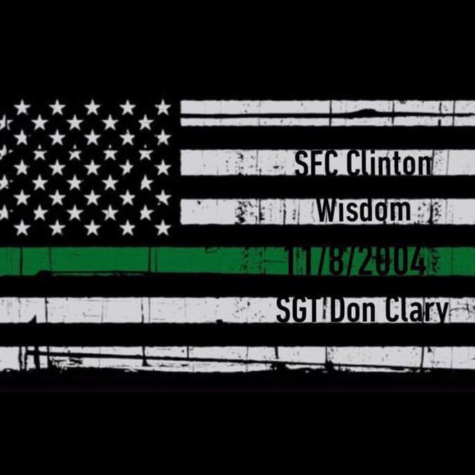 PSI_WU_TECH's tweet image. Please remember SFC Clint Wisdom &amp;amp; SGT Don Clary.  Both were members of the 2nd Battalion,130th Field Artillery, killed 11/8/04, in Baghdad during OIF, when a suicide bomber detonated his vehicle-born improvised explosive device.