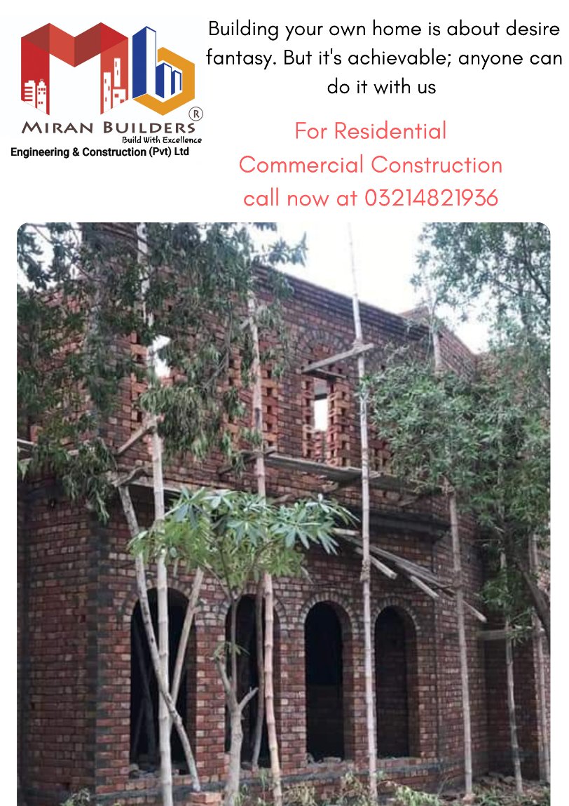 MiranBuilders's tweet image. Miran Builders Engineering &amp;amp; Construction (PVT) ltd
#GreyStructure 1350rssqft #3marla to #2kanal #archituralDesign #Residentialdesign #Commercial entire services related construction you can get 20% Discount 
Call/Whatsapp: +92-321-4821936..042-35183221.