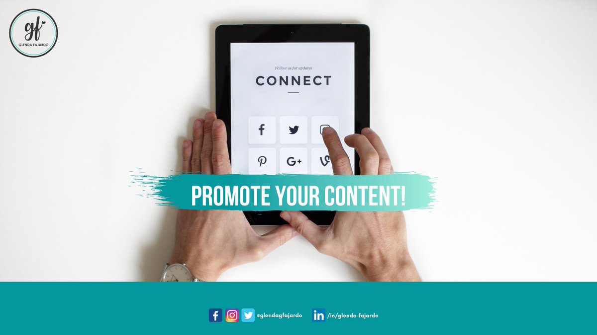 glendagfajardo's tweet photo. Content in social media posts plays a vital role in attracting audiences. To maximize the content you have created, find time to check on this guide on how to promote your content via social media: https://t.co/3hh04y5eeA #socialmediacontent #contentstrategy #socialmediamarketing https://t.co/d6hgFiIAPf
