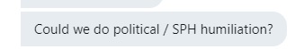 GoddessBriBri's tweet photo. Just finished a text session with a small penis English libtard. Fun times! #sph #politicalhumiliation #smallpenishumiliation #verbalabuse #humiliation #liberalhumiliation #libtard #femdom https://t.co/QfZqb93Jwr