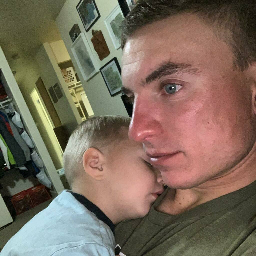 alexbridgeforth's tweet photo. A long shift in the desert is always worth it when I get home to this little guy. #asb18 https://t.co/2LKZas5qgs https://t.co/NitHkAtlAm