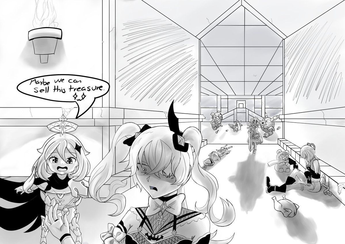 Shybucks01's tweet photo. Tha's how i felt ☹️  #GenshinImpact #GenshinImpactEP #genshinimpactfanart https://t.co/g9Cfn2IfFq