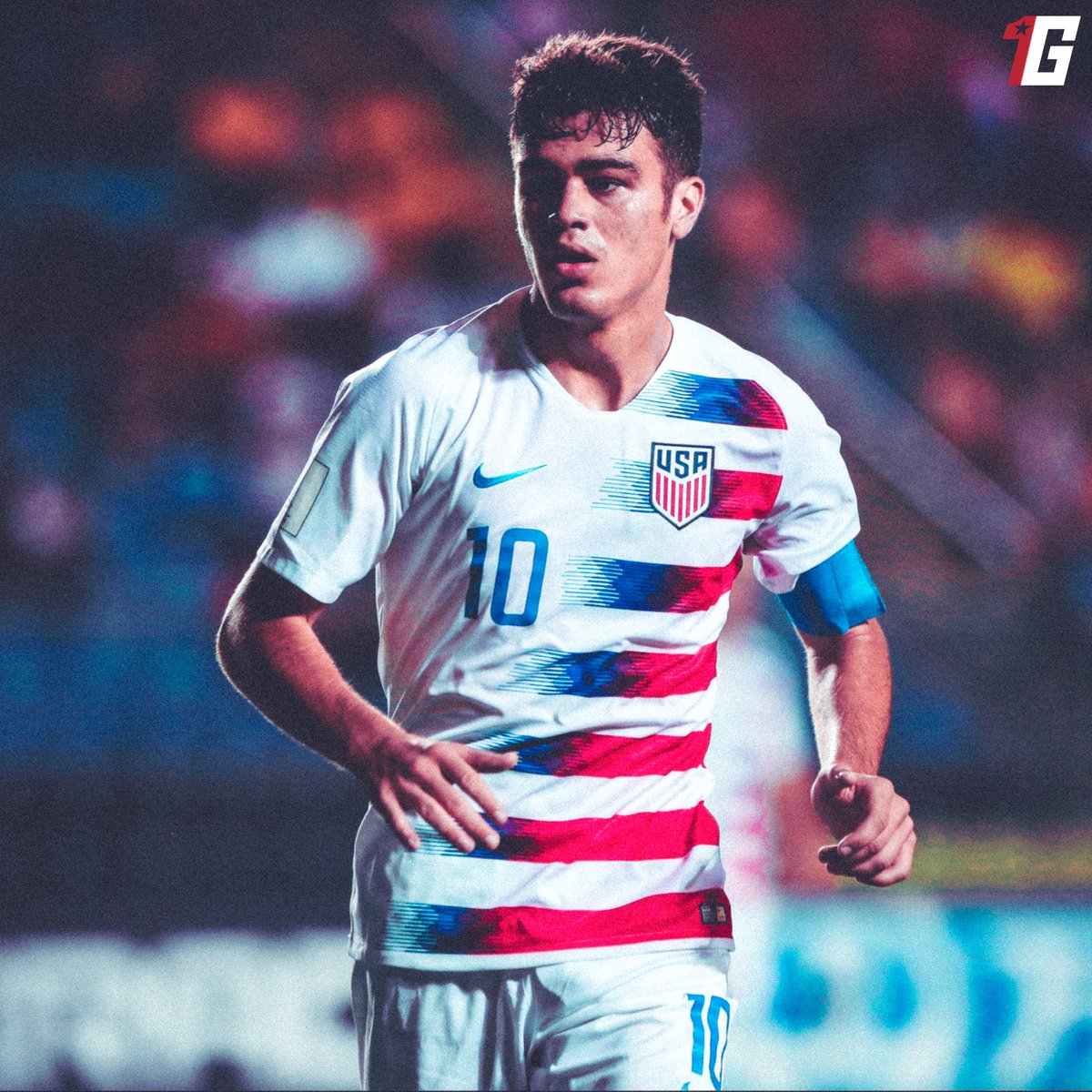 OneGoalUS's tweet image. 🚨 To celebrate that the USMNT is back, we are giving away a Gio Reyna USMNT jersey. 

To enter the raffle: 

1. Follow 
2. Retweet 

Winner will be announced two hours before kick off vs. Wales.
