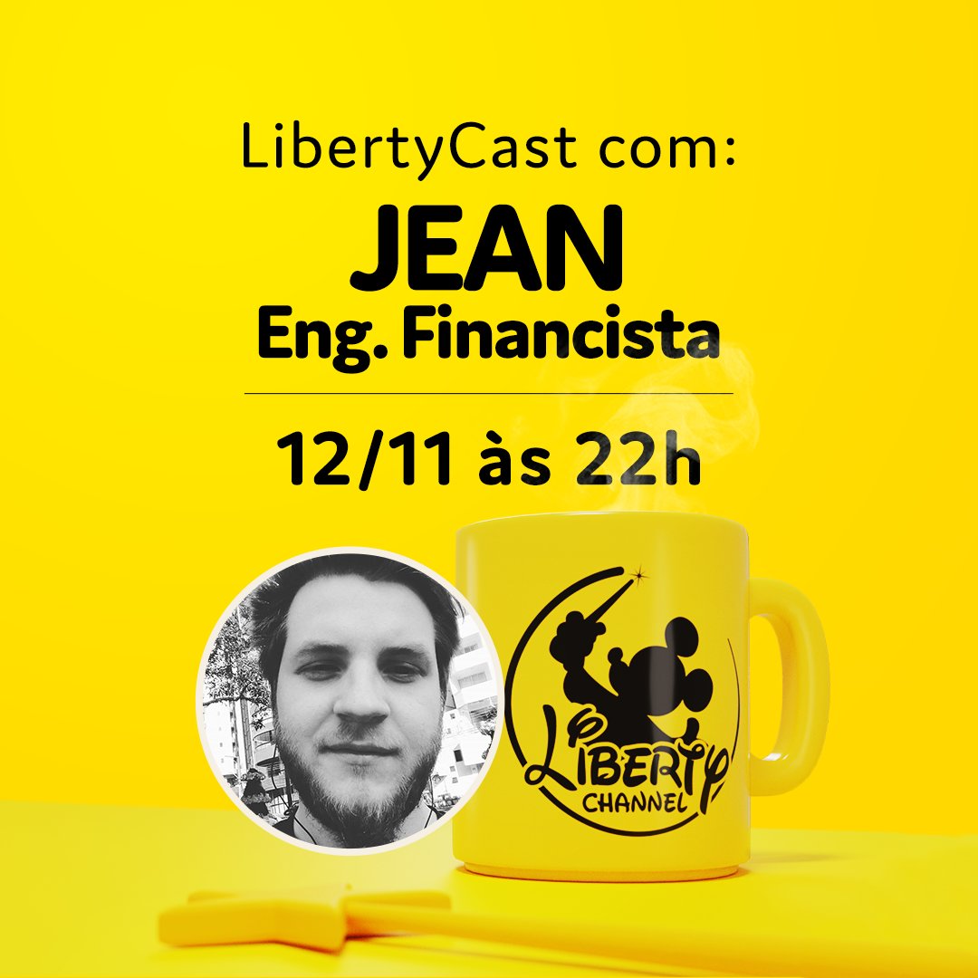 ChannelLiberty's tweet photo. 🚨🚨🚨FALA MEUS BRUXOS!🚨🚨🚨
ESSA SEMANA TEM #LIBERTYCAST EM DOBRO PRA VOCÊS. SE PROGRAMA AÍ PRA ACOMPANHAR OS NOSSOS PAPOS E TER OVERDOSE DE JK E ADM FURRO + CONVIDADOS:
10/11 - @LEAFARVERSO - A SUA VOZ DE BOM DIA DO VISÃO LIBERTÁRIA
12/11 - JEAN - O ENGENHEIRO FINANCISTA https://t.co/puP3qchAn1