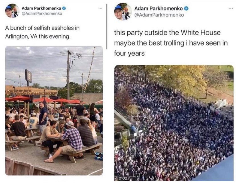 azfcrs's tweet photo. Same person, same virus https://t.co/A35no9SJCu