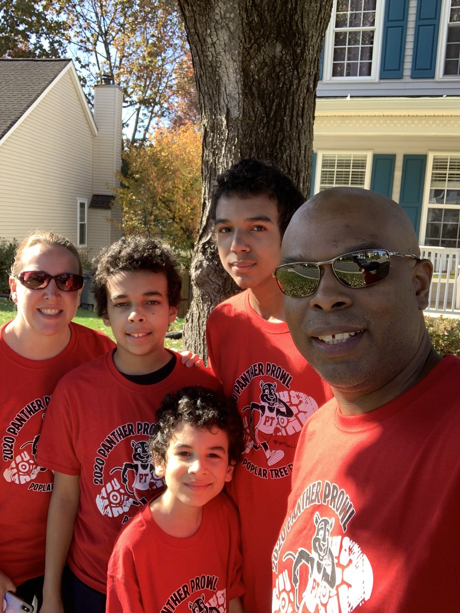 CJ_Tweets's tweet photo. Perfect day for the @PoplarTreeES Panther Prowl! So much fun supporting our amazing school.   🐾❤️🤍🐾#amazingrunshappeneverywhere #amazingthingshappeneverywhere @PoplarTreePTA https://t.co/q8tIuP05iu
