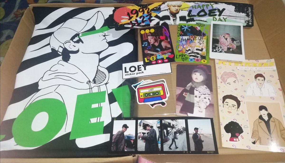 fujoshijas's tweet photo. My first PCY birthday kit arrived yesterday! ๐ Ang saya-saya! Ang ganda ng mga inclusions! Pero anlaki pala ng size ng kinuha ko na shirt ๐
atleast alam ko na para sa next time ๐
Thank you @xoxowelly and @_patrishamae! โฅ๏ธ
#112720LOEYDAY https://t.co/49aU5yCStd