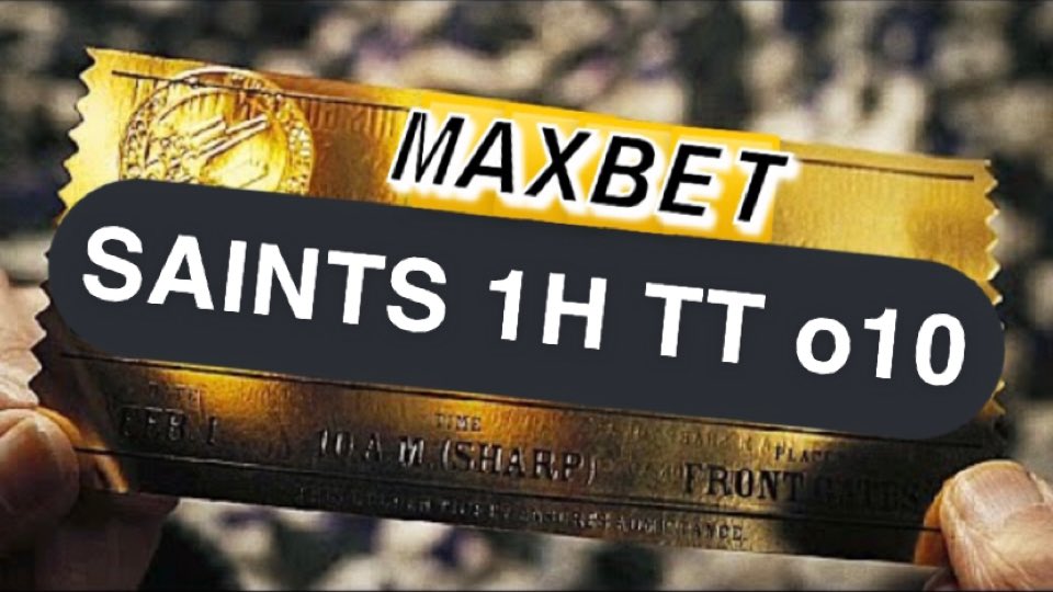 ChampionPicks's tweet image. Cash It!💸

✅SAINTS 1H TT o10 -120 (3u)

Congrats to all who tailed! Too easy!💰
MAXBETS now 12-5 the L17!🔥🔥🔥