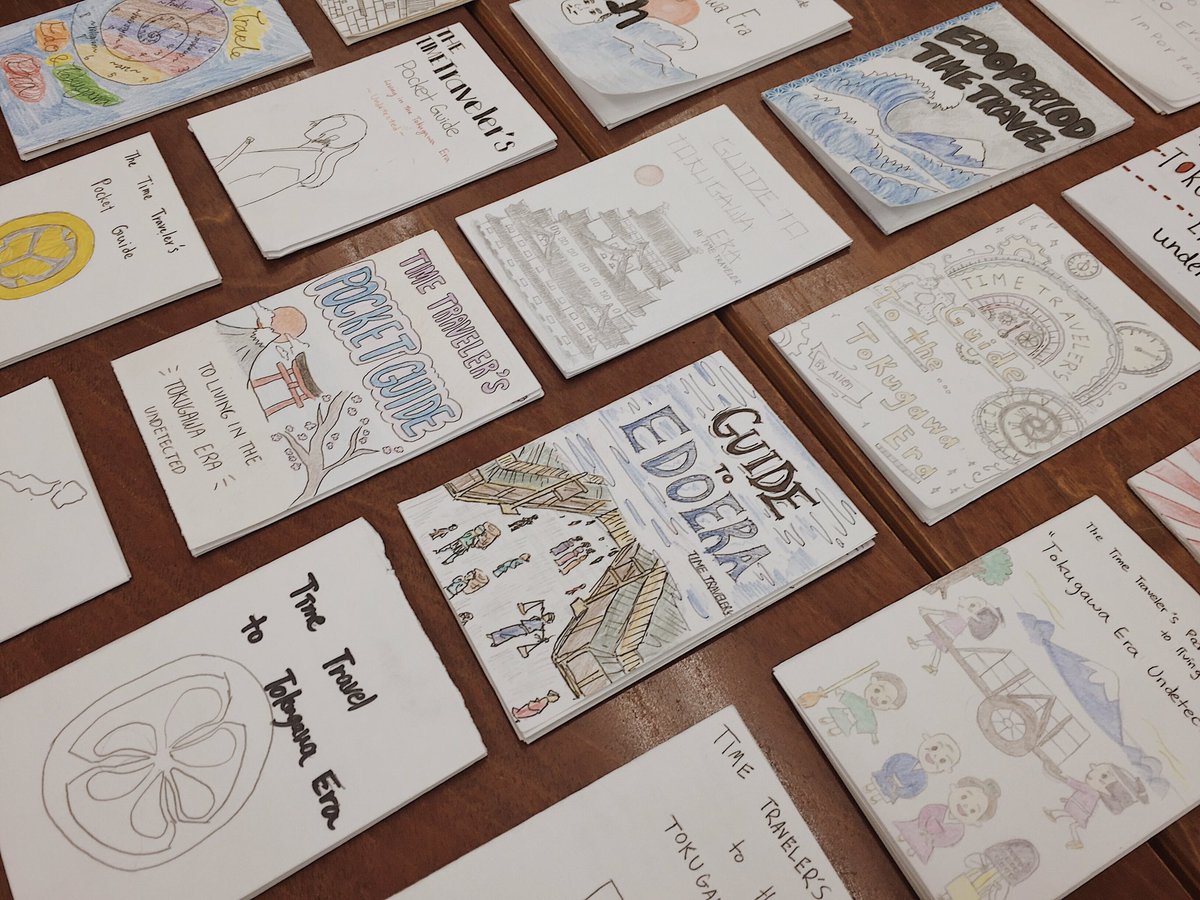 nicsicanjapan's tweet photo. Pocket guides to Edo Japan! Get yours today! π―π΅
#nicsschools #icanstudents https://t.co/7nMXN0xrNc