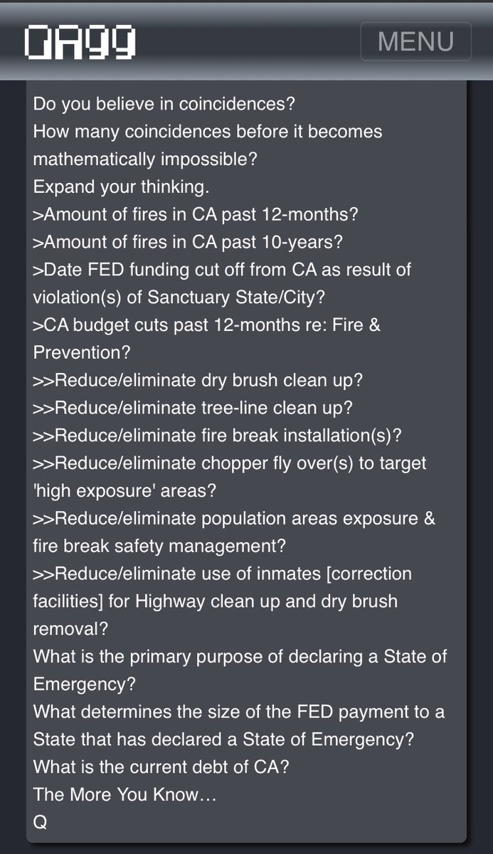 18/ TWO YEAR DELTA11/10/18 - TuesSee the * next to the “coincidences” above?I had to add that when I saw the next oneI swear I didn’t know this Drop was coming next“How many coincidences before it becomes mathematically impossible?”