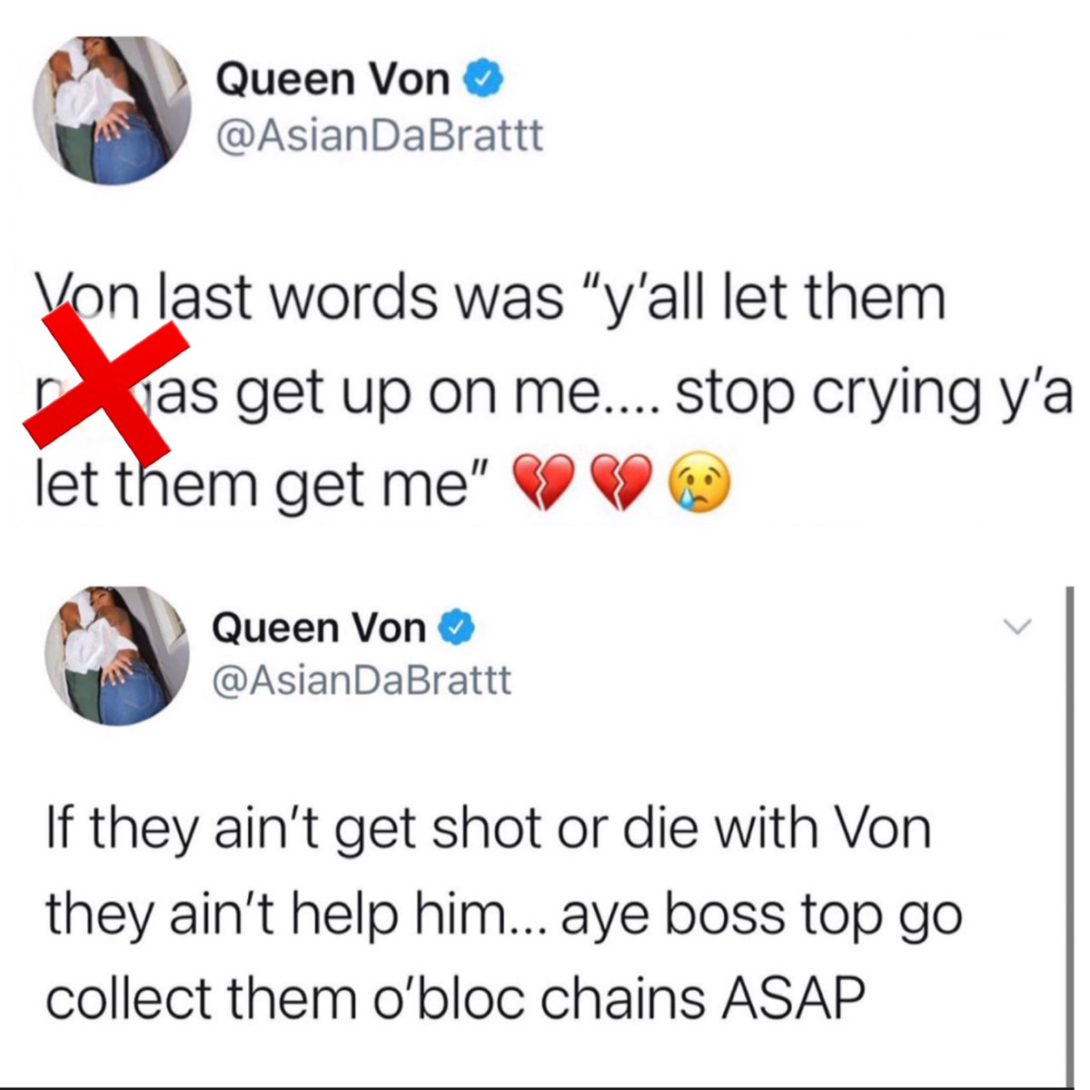 King von twitter beef