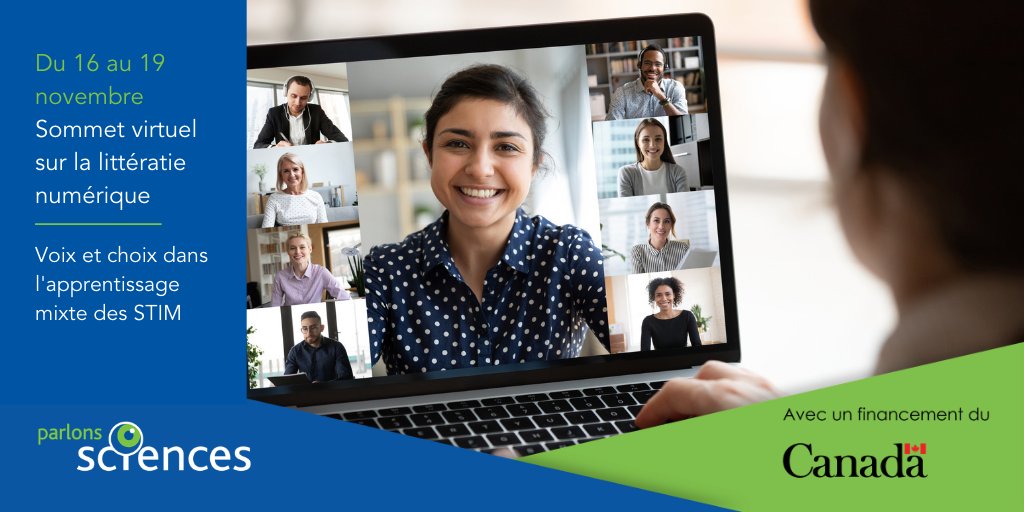 Somment virtuel sur la littératie numérique <a href="/ParlonsSciences/">Parlons sciences</a> 
J'aurai la chance d'y animer un atelier le 18 novembre prochain.  
Inscription gratuite: bit.ly/LTSDLSUM2020.