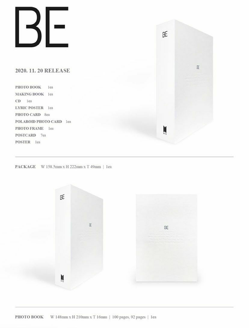 Jinkookalways92's tweet photo. 'BE' (Deluxe Edition) content image update https://t.co/umZ9SzHSp2