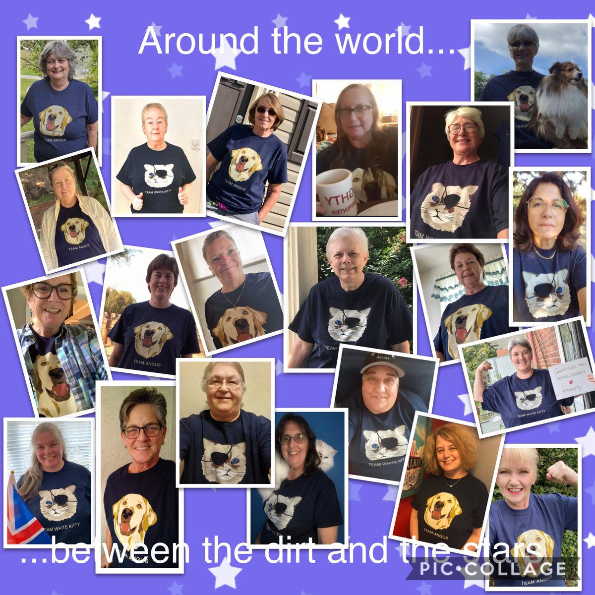 tyboomom's tweet photo. @M_CCarpenter since you can’t tour this year, some fans and I decided to show our support for our hero another way. We love you to the moon and back, between the dirt and the stars. #staymighty https://t.co/pSlHCD8Tcy