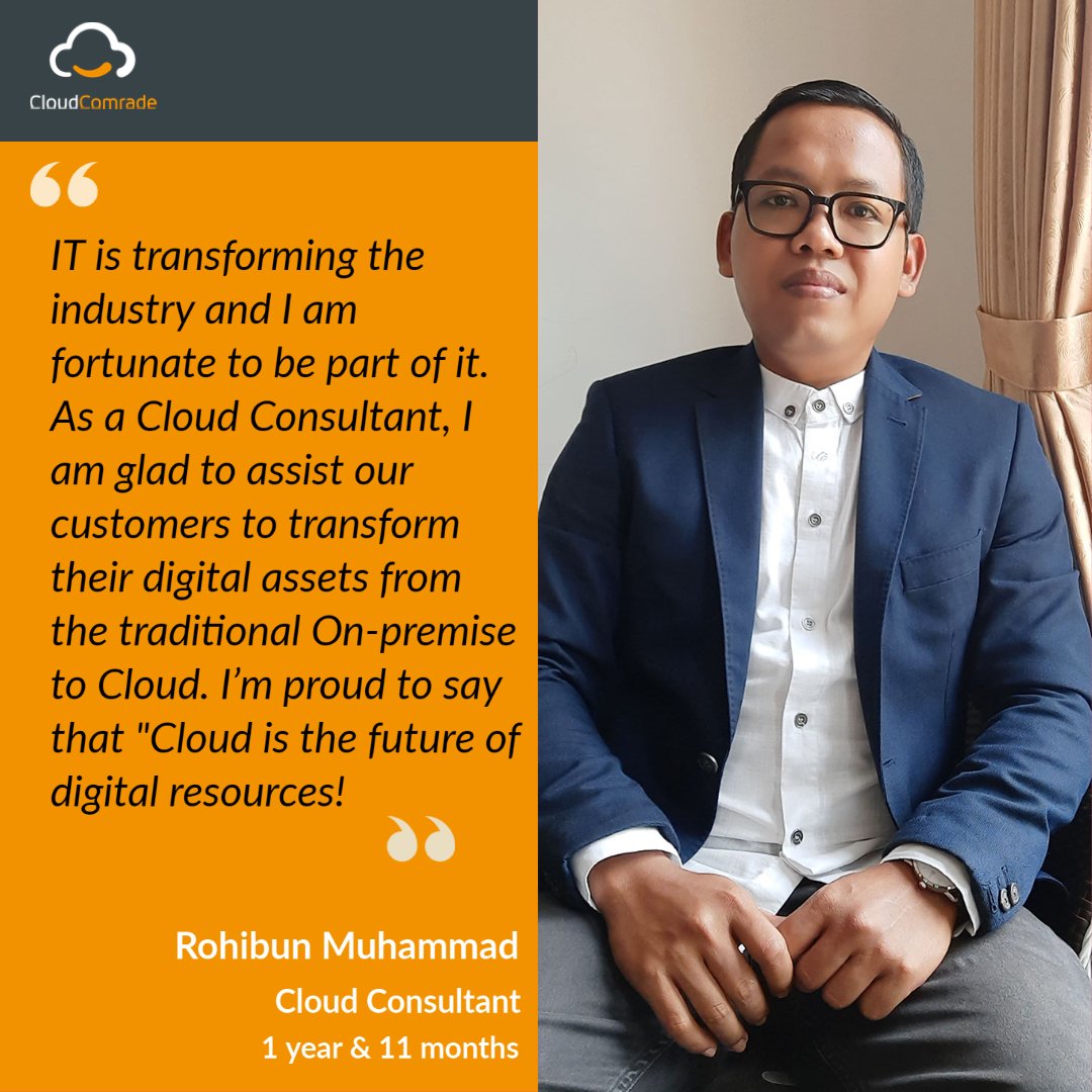 cloudcomrade's tweet photo. Build your Cloud with Cloud Comrade. Connect with our comrade to know more! 

#CloudComrade #comradetalks #cloudcomputing #cloudconsuktant #cloud https://t.co/S3tUATX5Ce