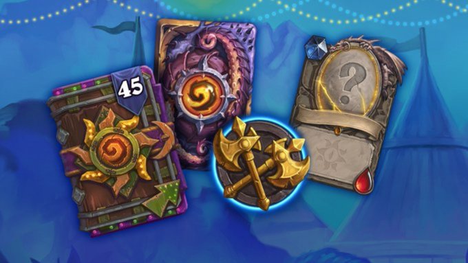 THL_HS's tweet photo. THL will be doing a 1x #DarkmoonFaire Bundle Giveaway provided by our lovely Board member @basedinc:

➡45 Darkmoon Faire Packs
➡1 Darkmoon Faire Legendary
➡N'Zoth Card Back
➡Duels Early Access

To Enter:

✅Follow
✅Like
✅Retweet

Winner announced on November 15th https://t.co/Zxr5EZkXbJ