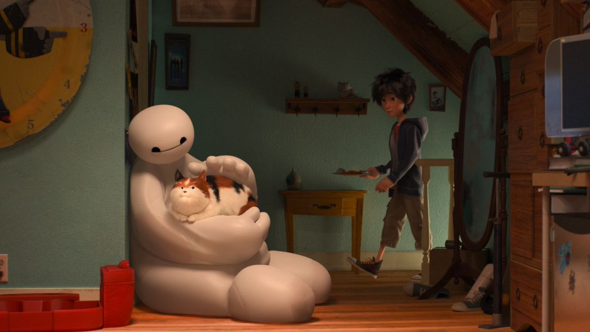 big hero 6 (2014)baymax is one of my comfort characters so i truly adore this movie, i highly recommend the bh6 series as well!! i’m patiently waiting for the second movie to be released!! tadashi deserved better 