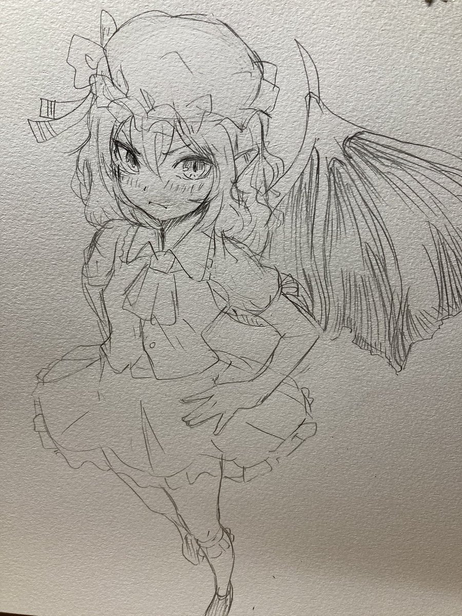 東方キャラを描いてみました!
#東方好きさんと繋がりたい  #東方Project  #イラスト好きな人と繋がりたい  #アナログ絵  #レミリア・スカーレット  #フランドール・スカーレット 