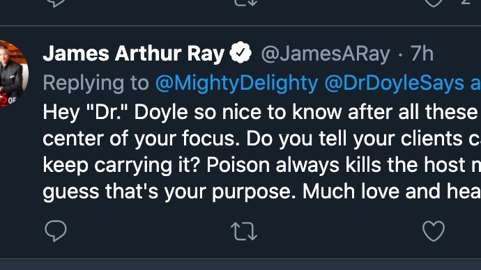 Hi  @JamesARay! (No need to put "doctor" in quotation marks, I actually earned my doctorate, also a Masters and undergrad degree, unlike you!) A few things.