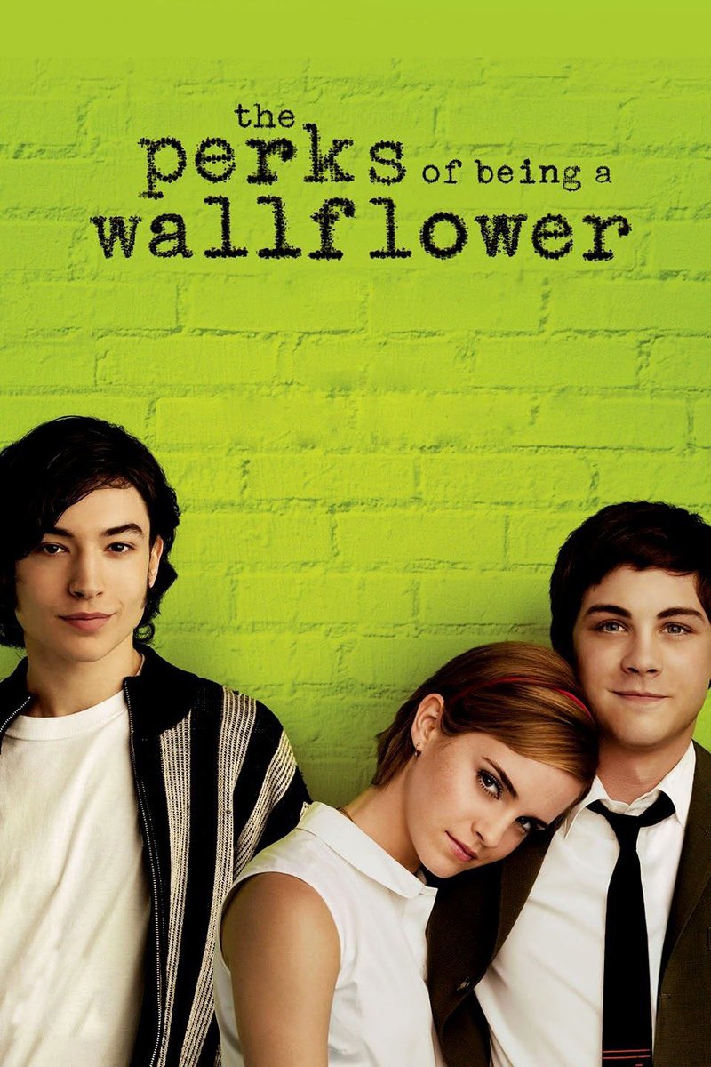 the perks of being a wallflower (2012)quite possibly one of the best coming of age movies, i know it’s a cliche one but seriously charlie is so wholesome, i relate so deeply to him. i always say if i could watch one movie for the first time again it’d be this.