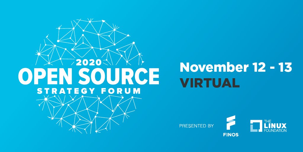 linuxfoundation's tweet photo. Learn about open projects & standards that can benefit & innovate your #finserv org at the virtual Open Source Strategy Forum, Nov 12 & 13. Both technical & business focused tracks offered. Register: https://t.co/lhA0bhjSem. Schedule: https://t.co/FE77UbcWM0 #fintech #OSfinserv https://t.co/5oMhJPlDKK