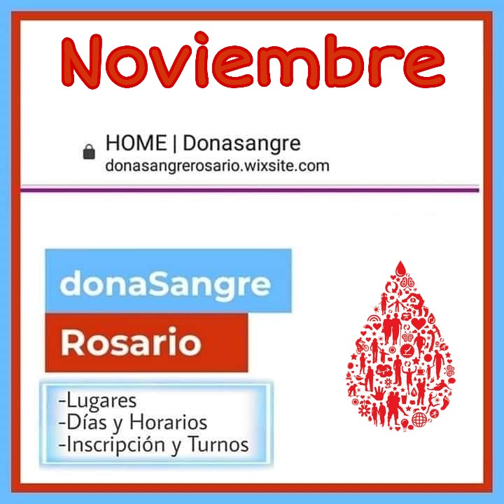 RosSolidaria's tweet photo. 🔴#RosarioDonaSangre en la Semana x el #diadonantesangre!

👉Toda la info de;
-Días y Horarios
-Lugares 
-turnos e inscripción
                 👇 👇
https://t.co/LUk6sOs2JD

SUMATE🙋🏾‍♀️🙋‍♂️

#modoDonante
#donaSangre
#tequeremosDonsndo https://t.co/G7ogjogDSl