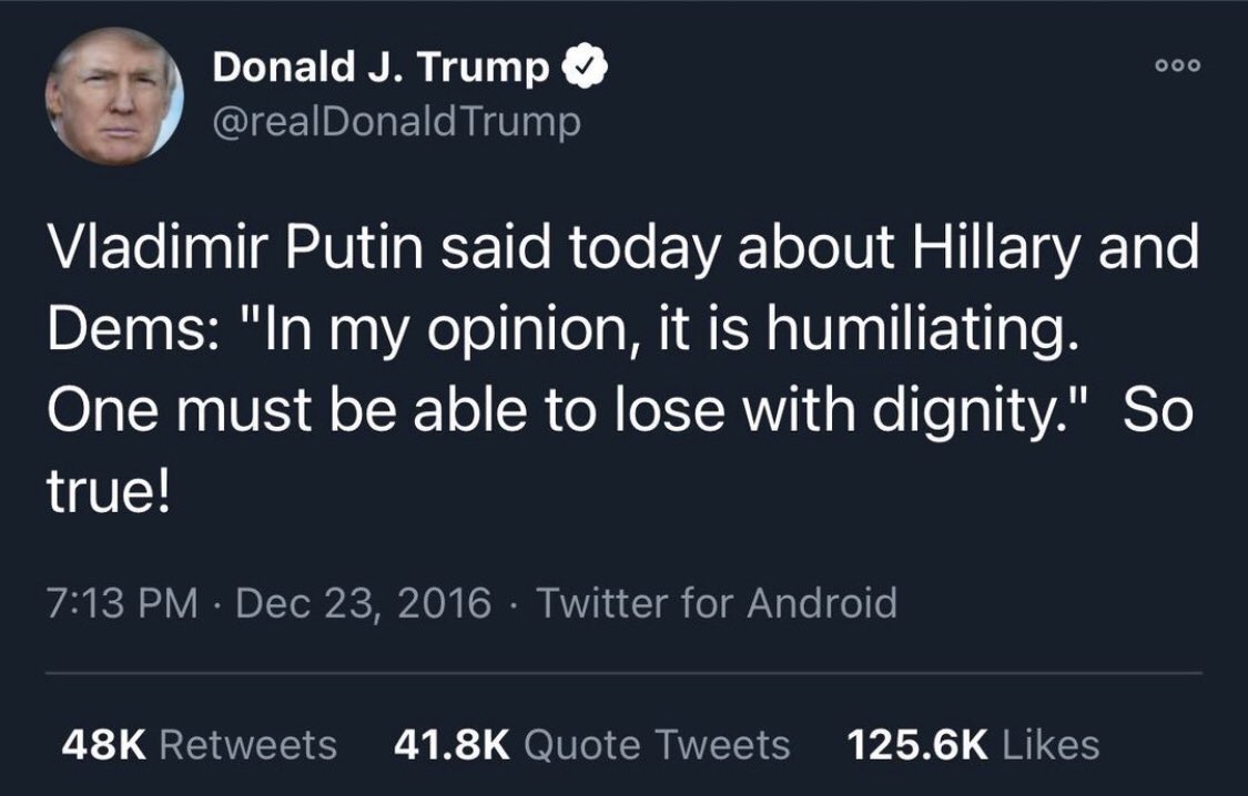 PortcreditC's tweet photo. @realDonaldTrump @marklevinshow Hey #angry #cheeto ... #rememberthis ?? 

The #trainwreck is over. Time to scurry back to your hole .. and wait for the upgrade to #FirstClass on your way to the #penitentiary 🤣😂 https://t.co/EyaCreoJ9P