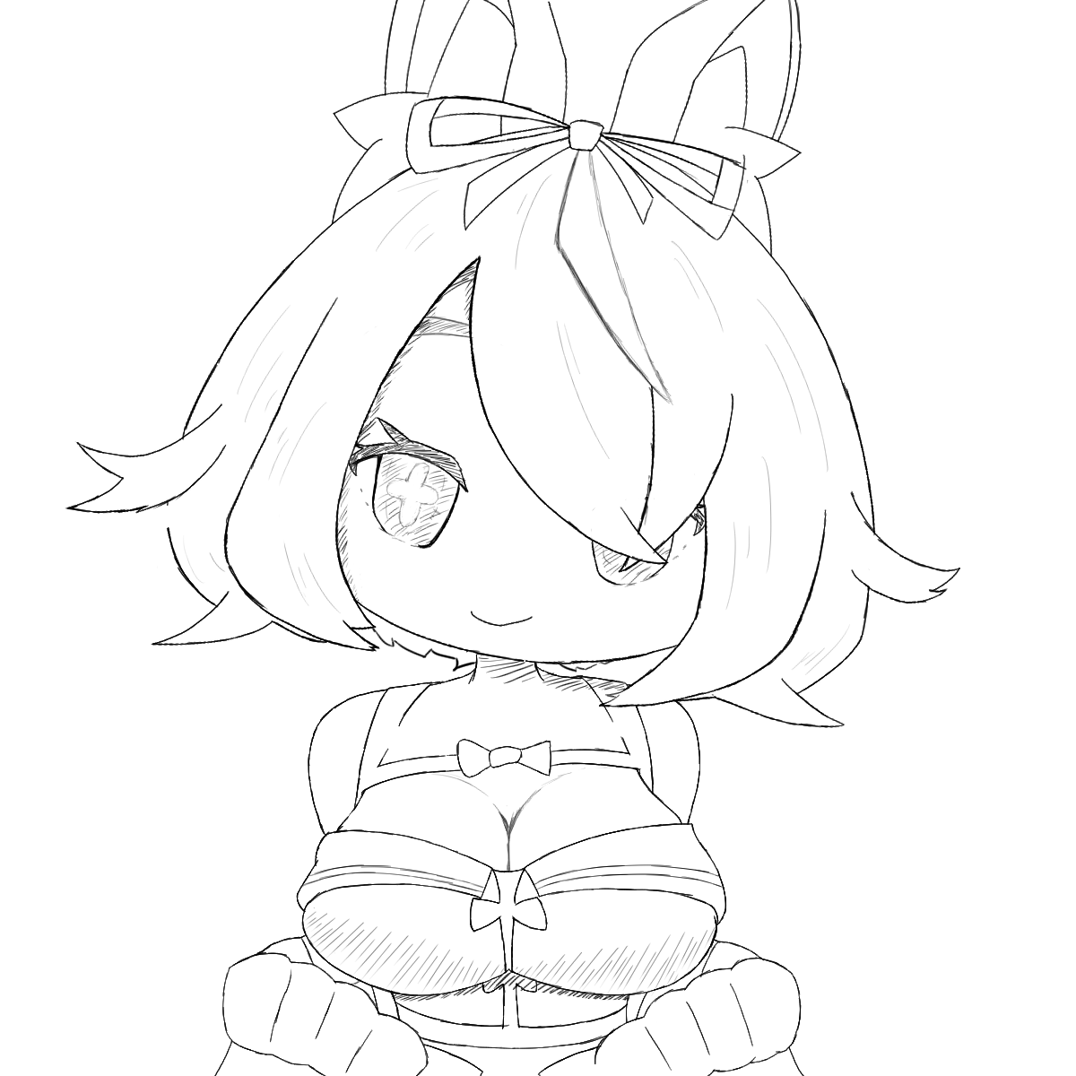 BobShibuya's tweet photo. #もっとももちゃんあーと　落書きももも https://t.co/rmkdPrqpqq