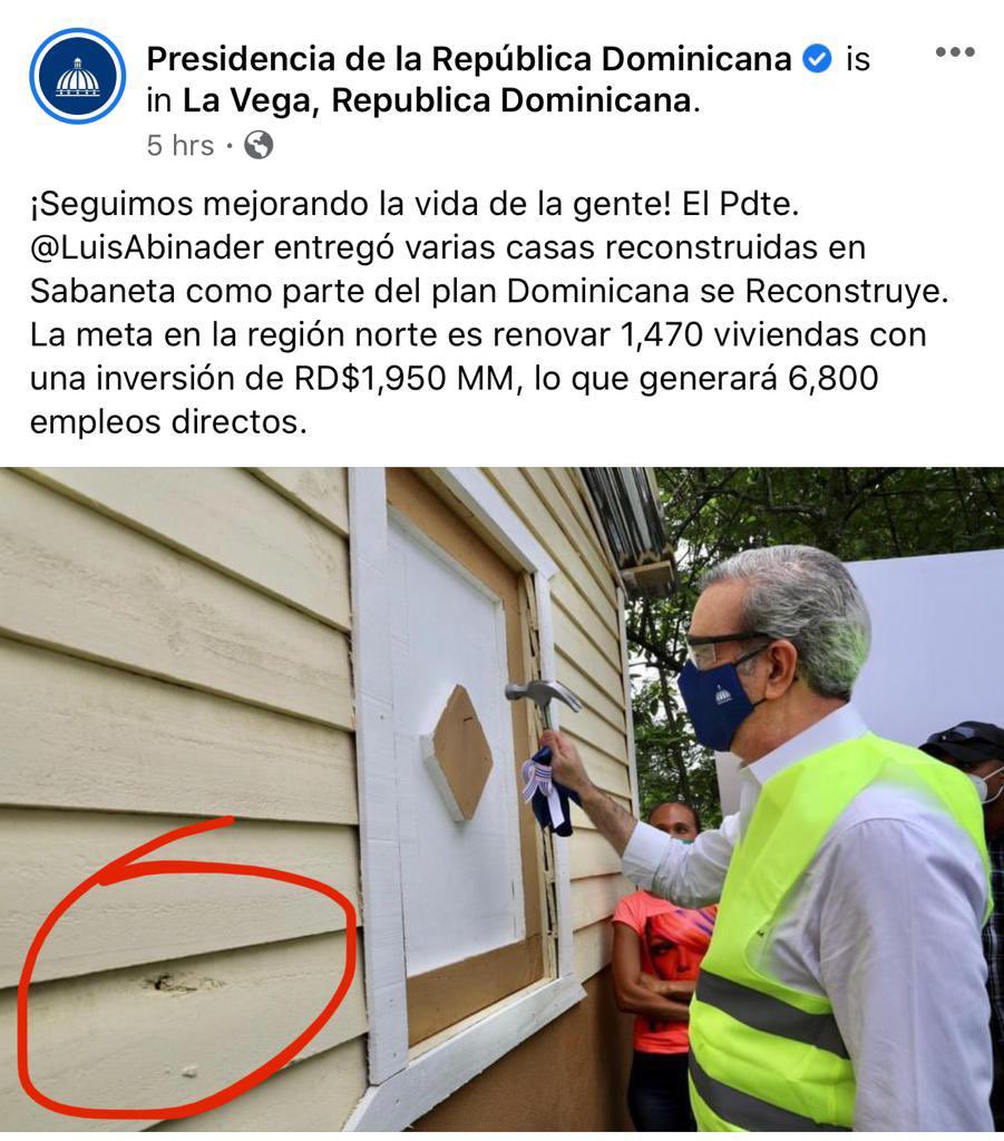 JonathanTejadaR's tweet photo. Mi compadrito se salvaron los brechadores @antoniomarte21 

@luisabinader deja ese populismo tan barato y ponte a trabajar de verdad! https://t.co/7s4AmXfgK4